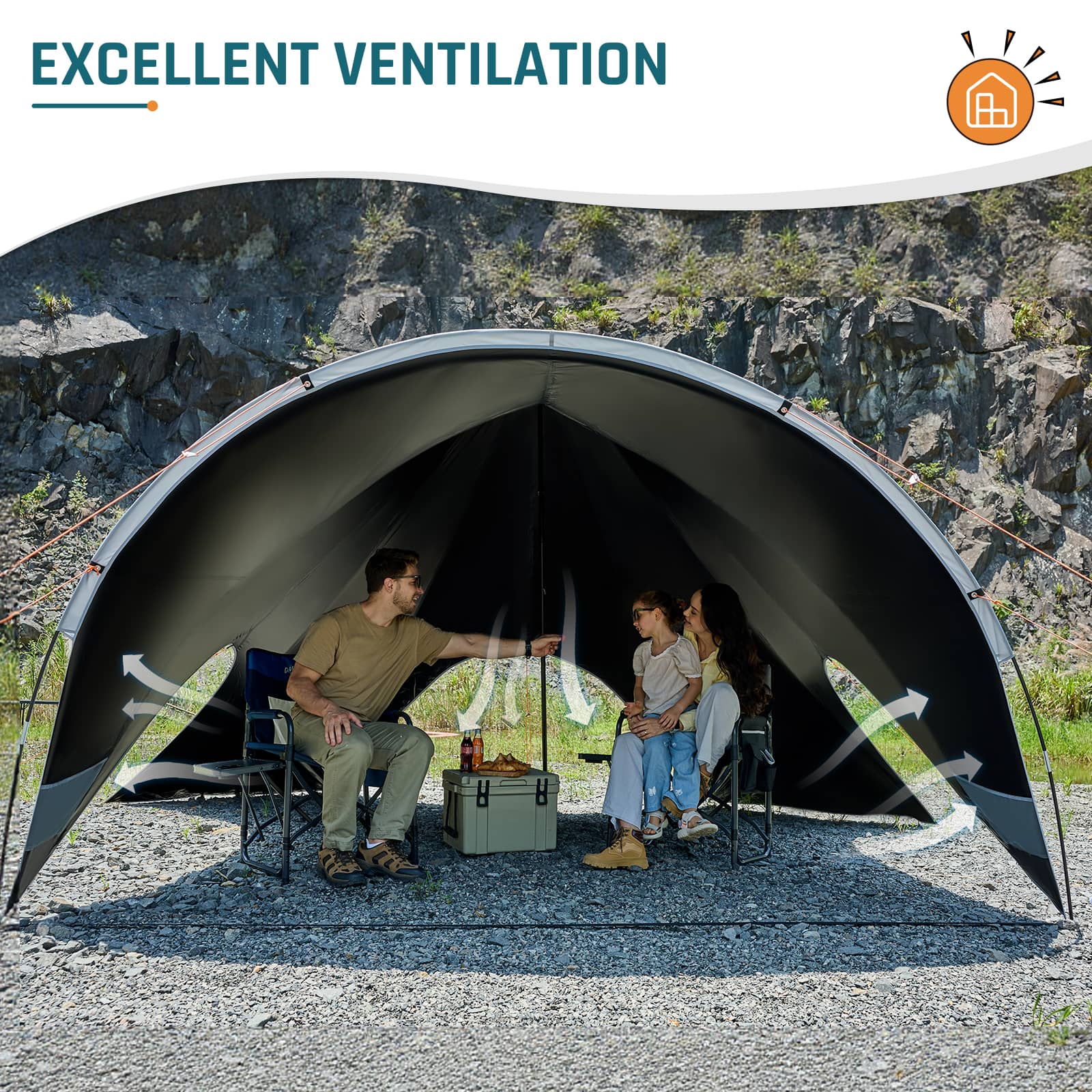Portal Outdoors Clouddome Camping Canopy