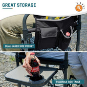 DMH Outdoors Camping Directors Chair