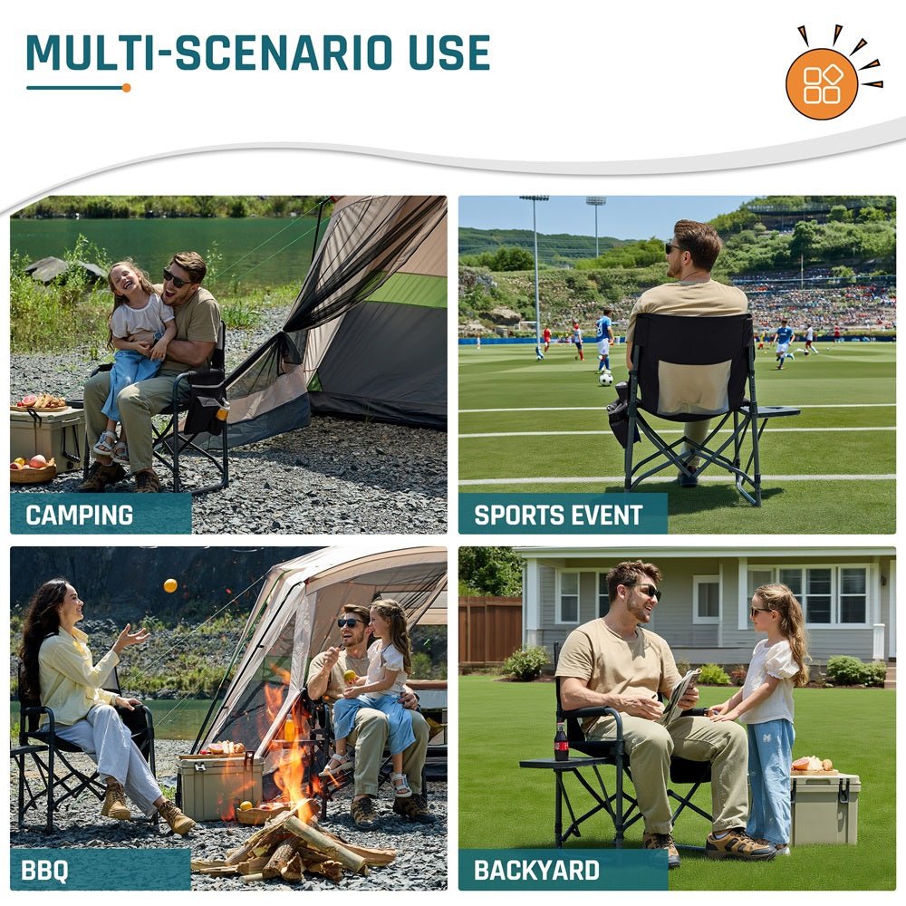 DMH Outdoors Camping Directors Chair