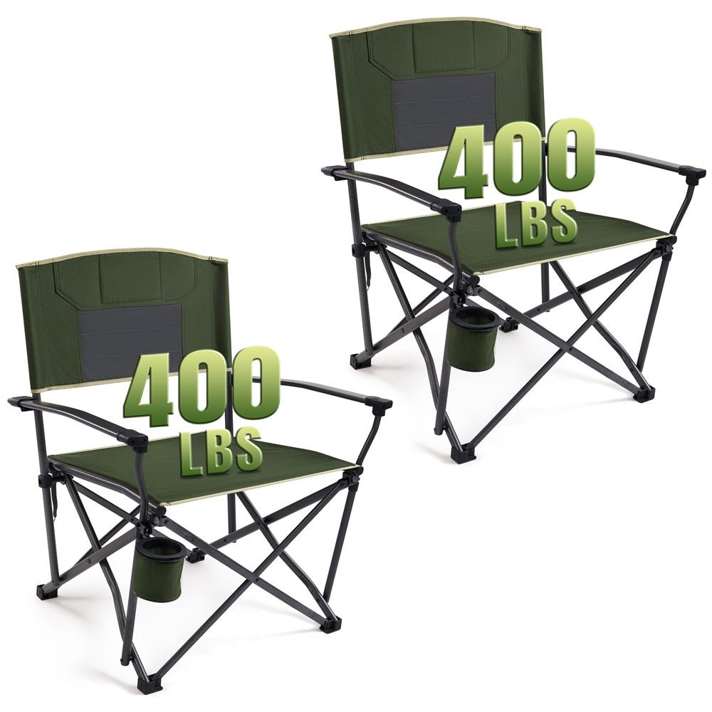 DMH Outdoors Oversized Folding Camping Chairs - Portal Outdoors