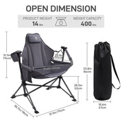 Portal Outdoors Portable Hammock Camping Chair - Portal Outdoors
