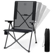 EVER ADVANCED Teslin Reclining Camping Chairs - Portal Outdoors