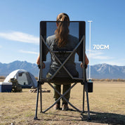 EVER ADVANCED Teslin Reclining Camping Chairs - Portal Outdoors