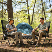 EVER ADVANCED Teslin Reclining Camping Chairs - Portal Outdoors