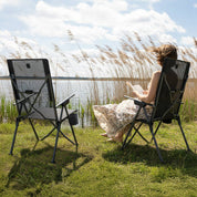 EVER ADVANCED Teslin Reclining Camping Chairs - Portal Outdoors