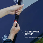 EVER ADVANCED 6 Person Instant Blackout Camping Tent - Portal Outdoors