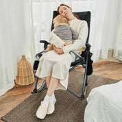 EVER ADVANCED Collapsible Patio Rocking Camping Chair - Portal Outdoors