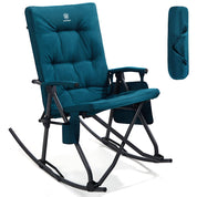 EVER ADVANCED Collapsible Patio Rocking Camping Chair - Portal Outdoors