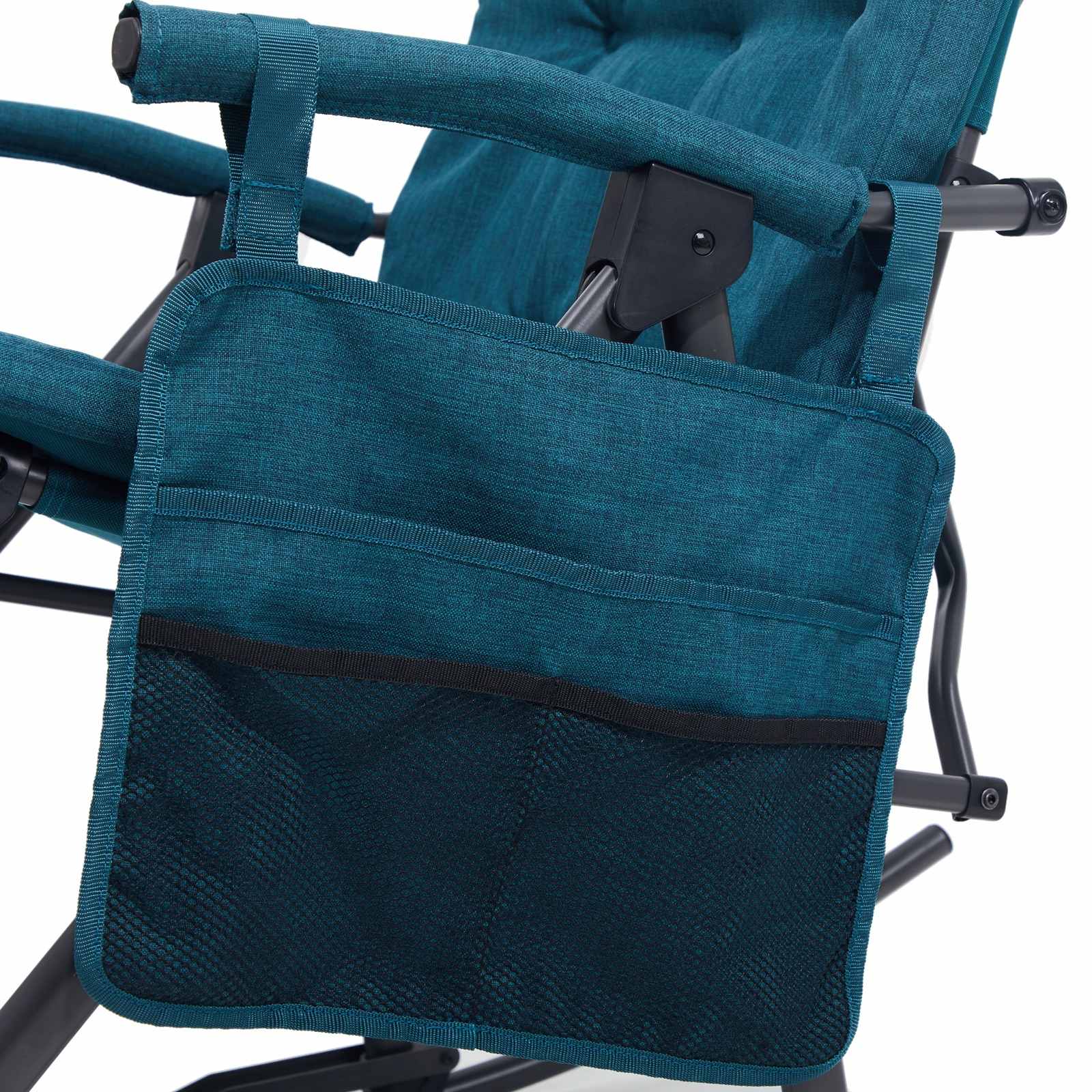 EVER ADVANCED Collapsible Patio Rocking Camping Chair - Rocking Chair