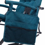 EVER ADVANCED Collapsible Patio Rocking Camping Chair - Rocking Chair