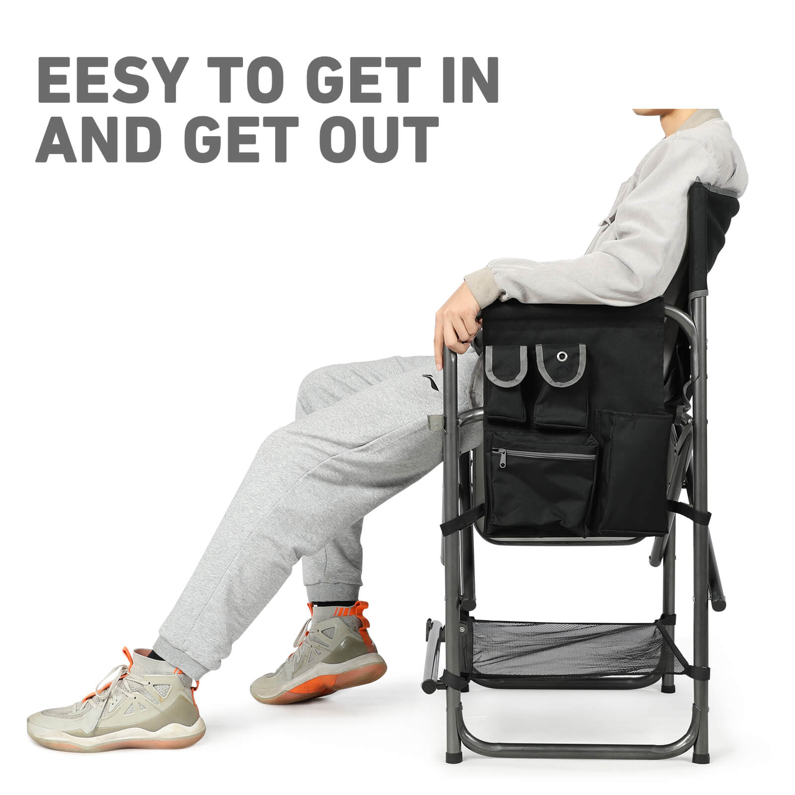 EVER ADVANCED Extra Wide Directors Chair - Portal Outdoors