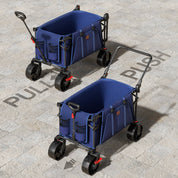 EVER ADVANCED Folding Camping Push Wagon - Portal Outdoors