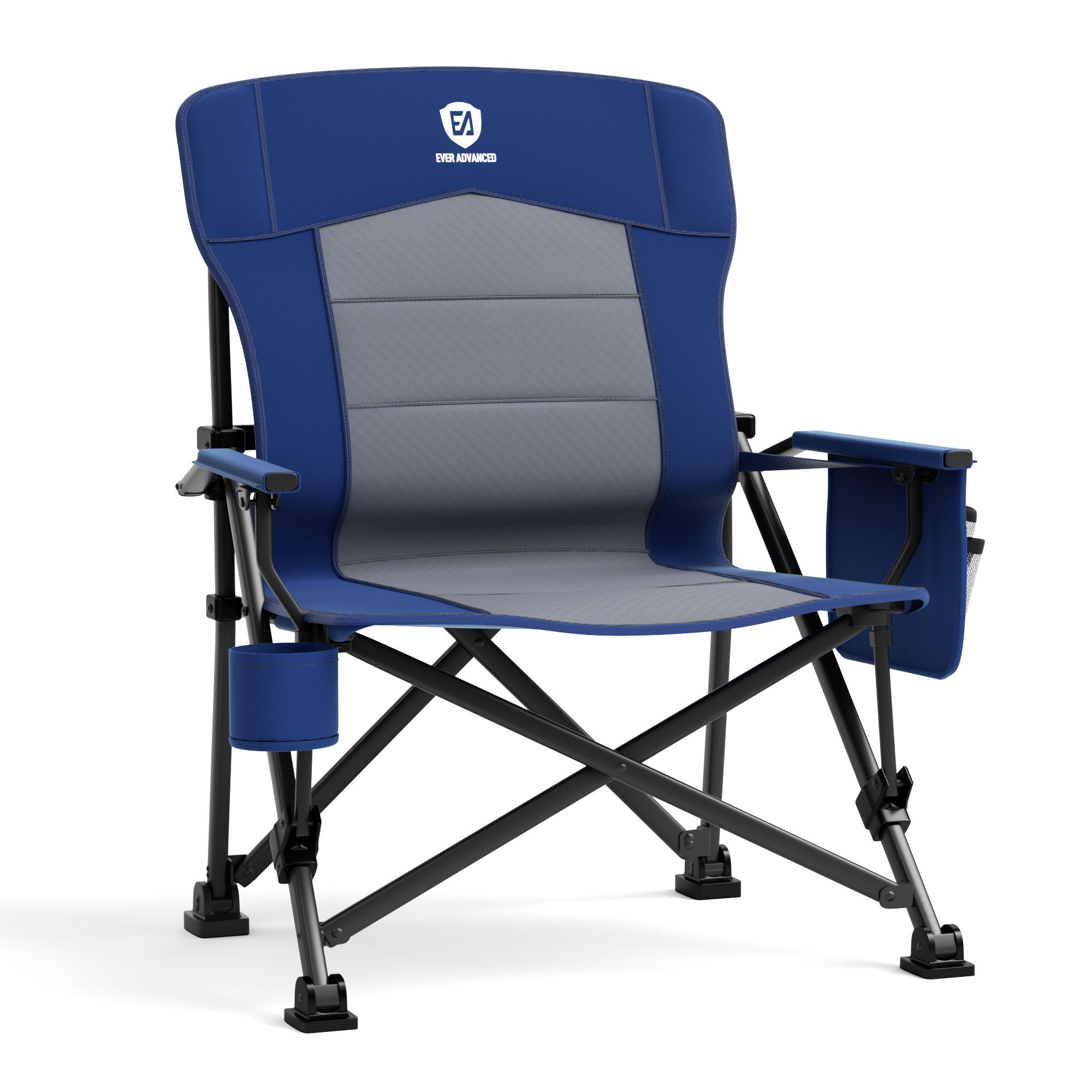 EVER ADVANCED Oversized Folding Camping Chair - Camping Chair