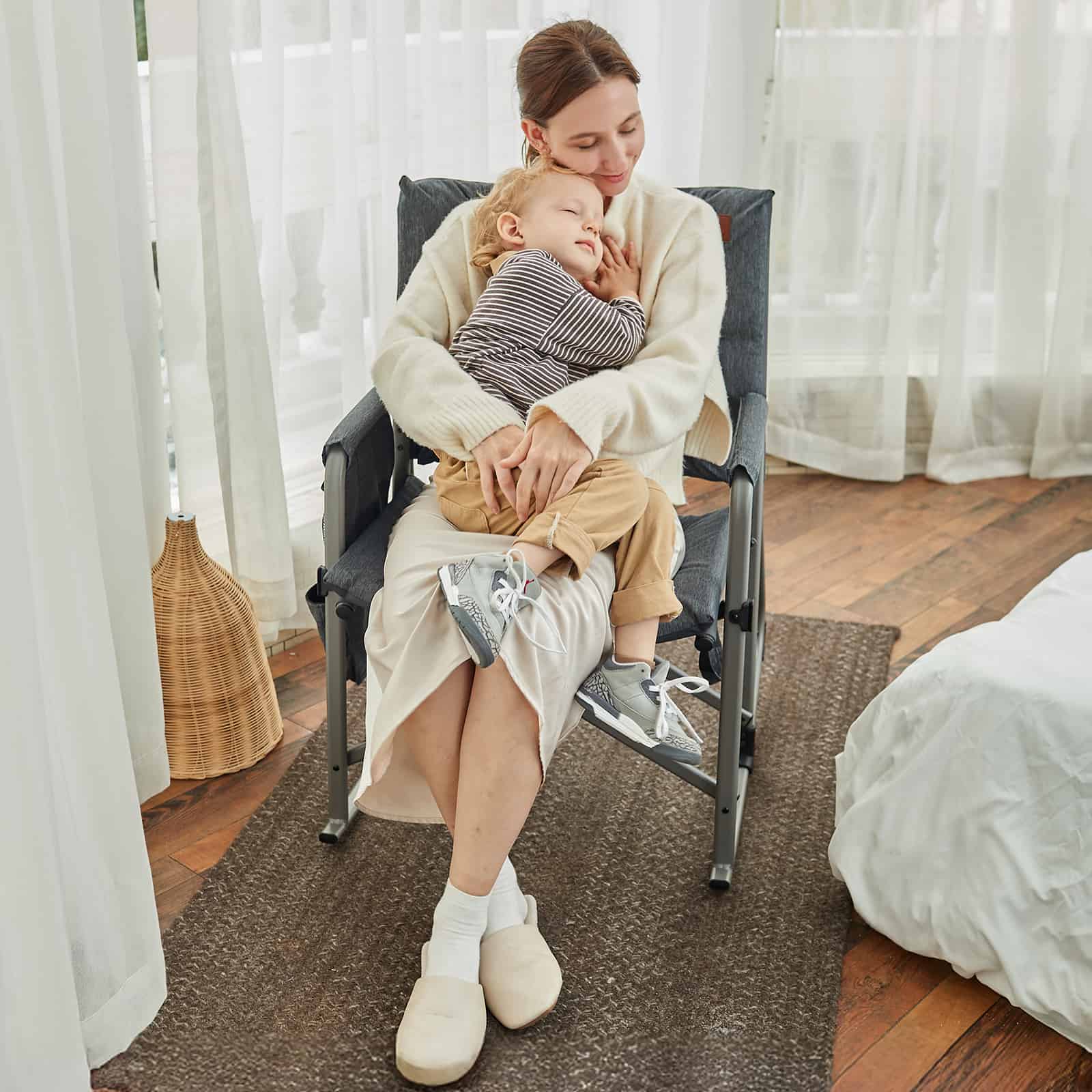 EVER ADVANCED Lightweight Rocking Chair - Portal Outdoors