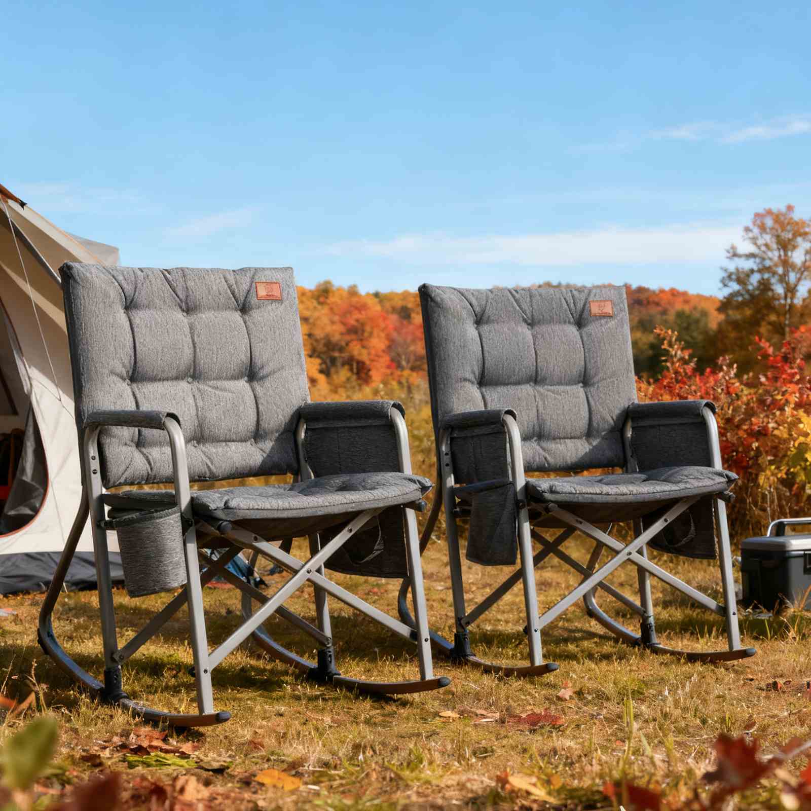 EVER ADVANCED Lightweight Rocking Chairs Bundle - Portal Outdoors