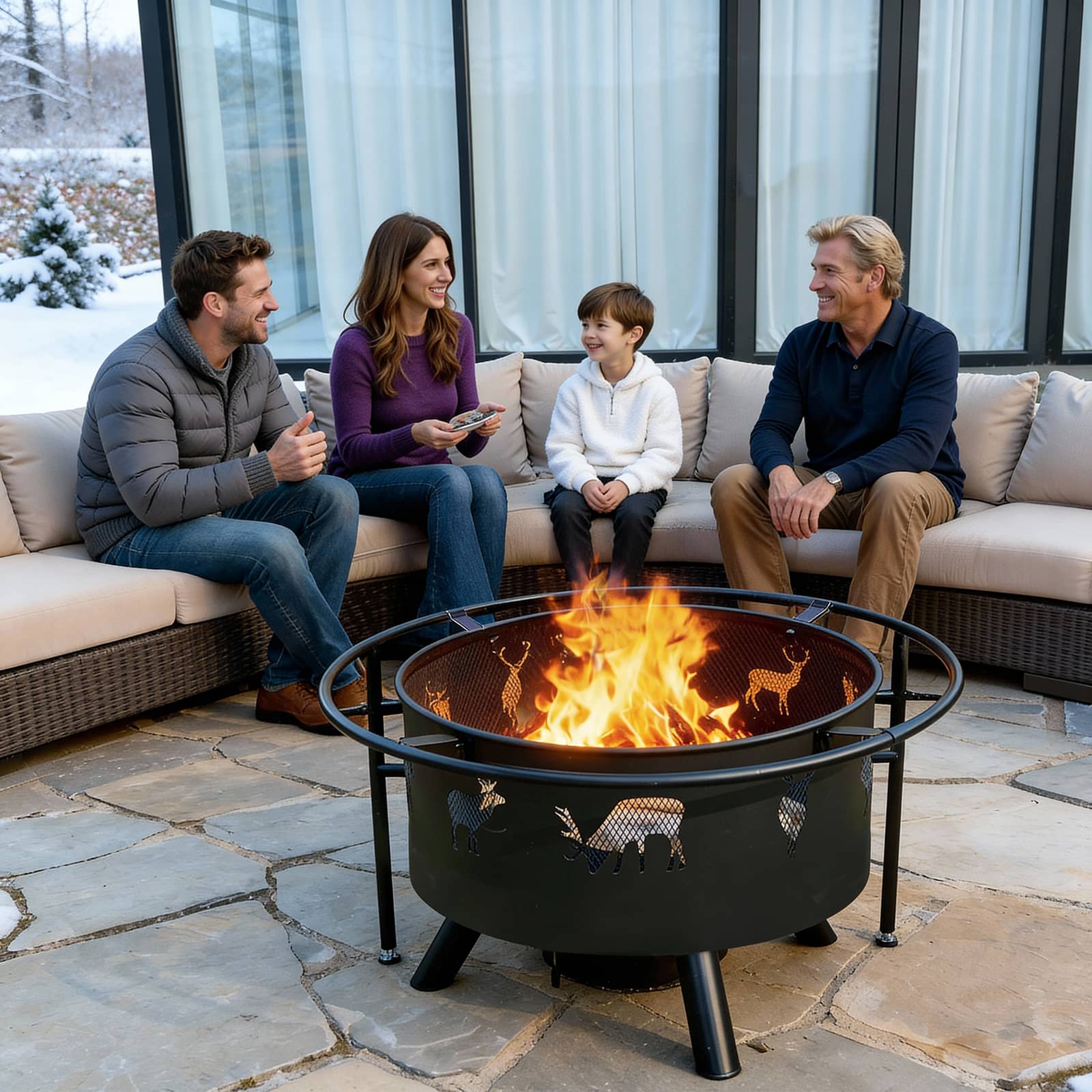 Natural Expressions Outdoor Fire Pit - Portal Outdoors