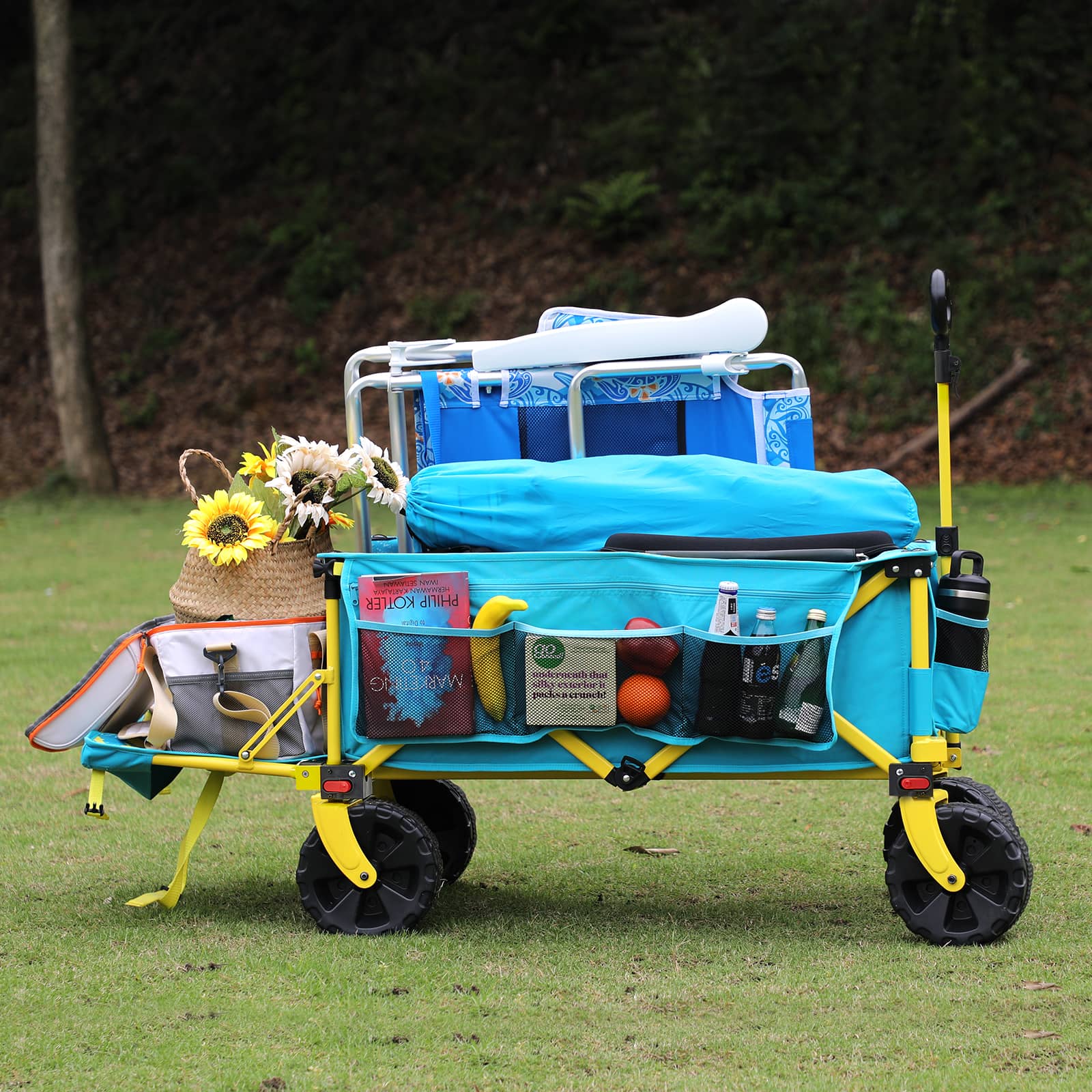Portal Outdoors Foldable Beach Wagon with Tailgate - Portal Outdoors