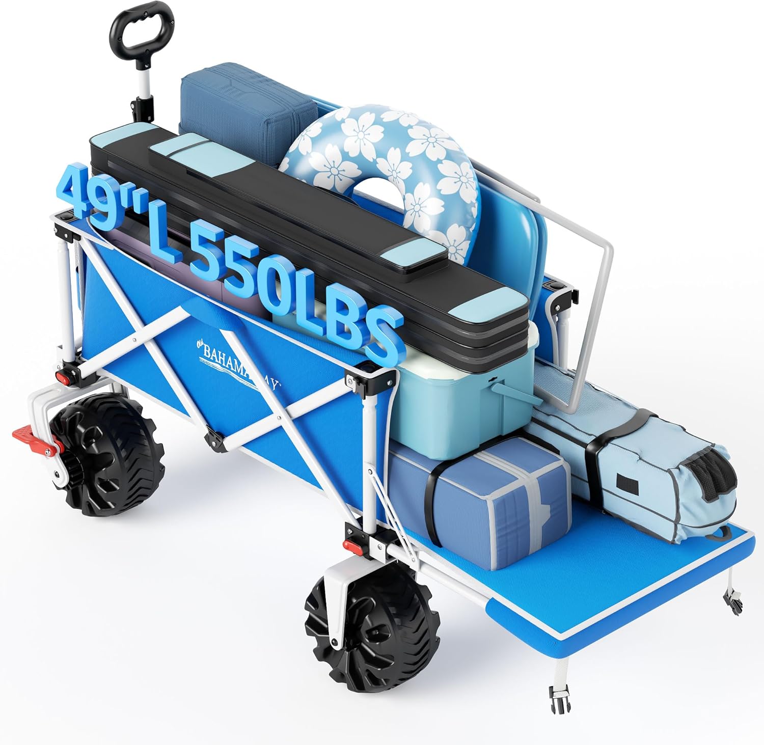 Portal Outdoors Foldable Beach Wagon with Tailgate - Portal Outdoors