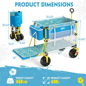 Old Bahama Bay Double Decker Beach Wagon With Storage Bag