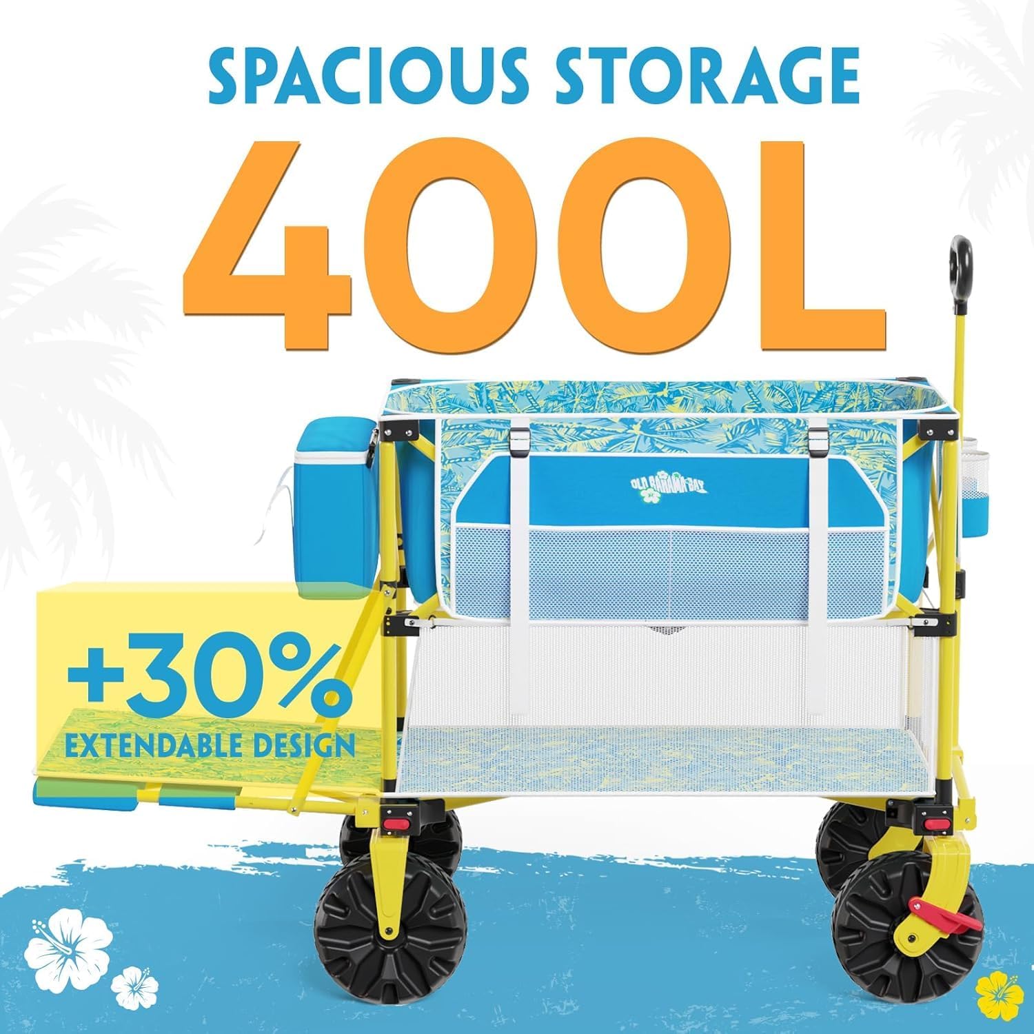 Old Bahama Bay Double Decker Beach Wagon With Storage Bag