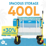 Old Bahama Bay Double Decker Beach Wagon With Storage Bag
