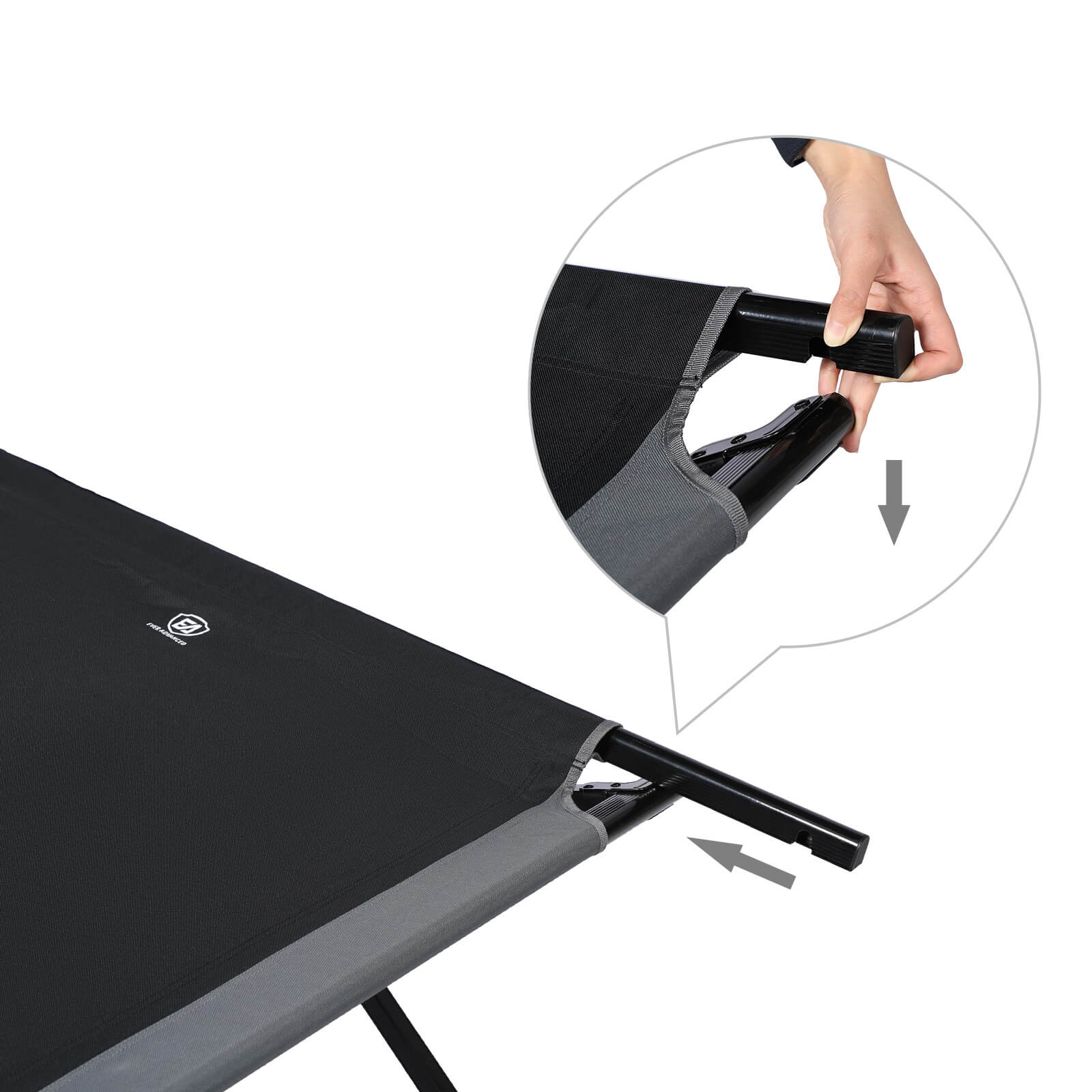 EVER ADVANCED Emergency Oversized Sleeping Cot - Portal Outdoors