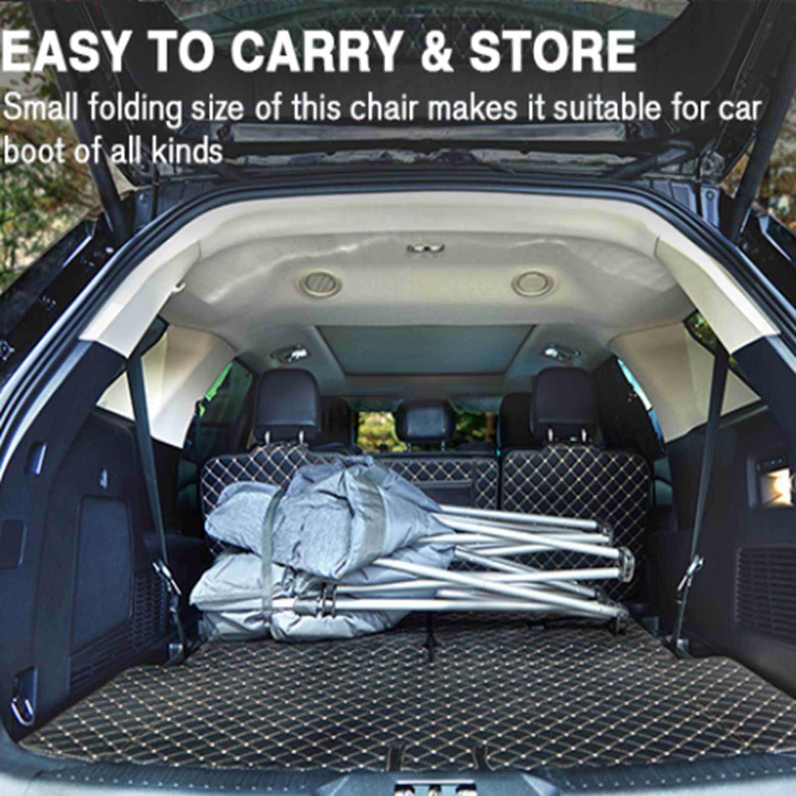 EVER ADVANCED Padded double Camping Chair - Portal Outdoors