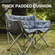 EVER ADVANCED Padded double Camping Chair - Portal Outdoors