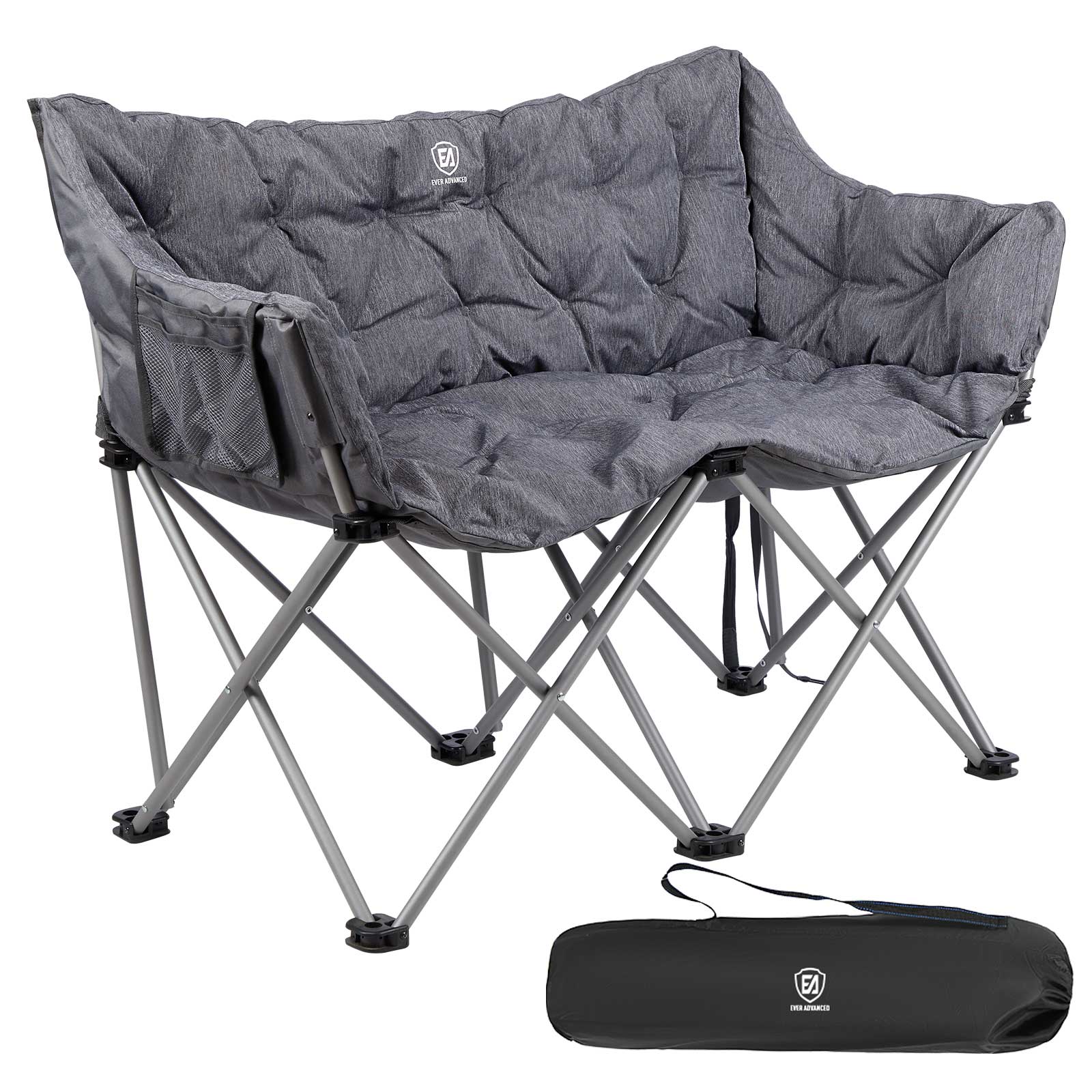 EVER ADVANCED Padded double Camping Chair - Portal Outdoors