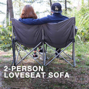 EVER ADVANCED Padded double Camping Chair - Portal Outdoors