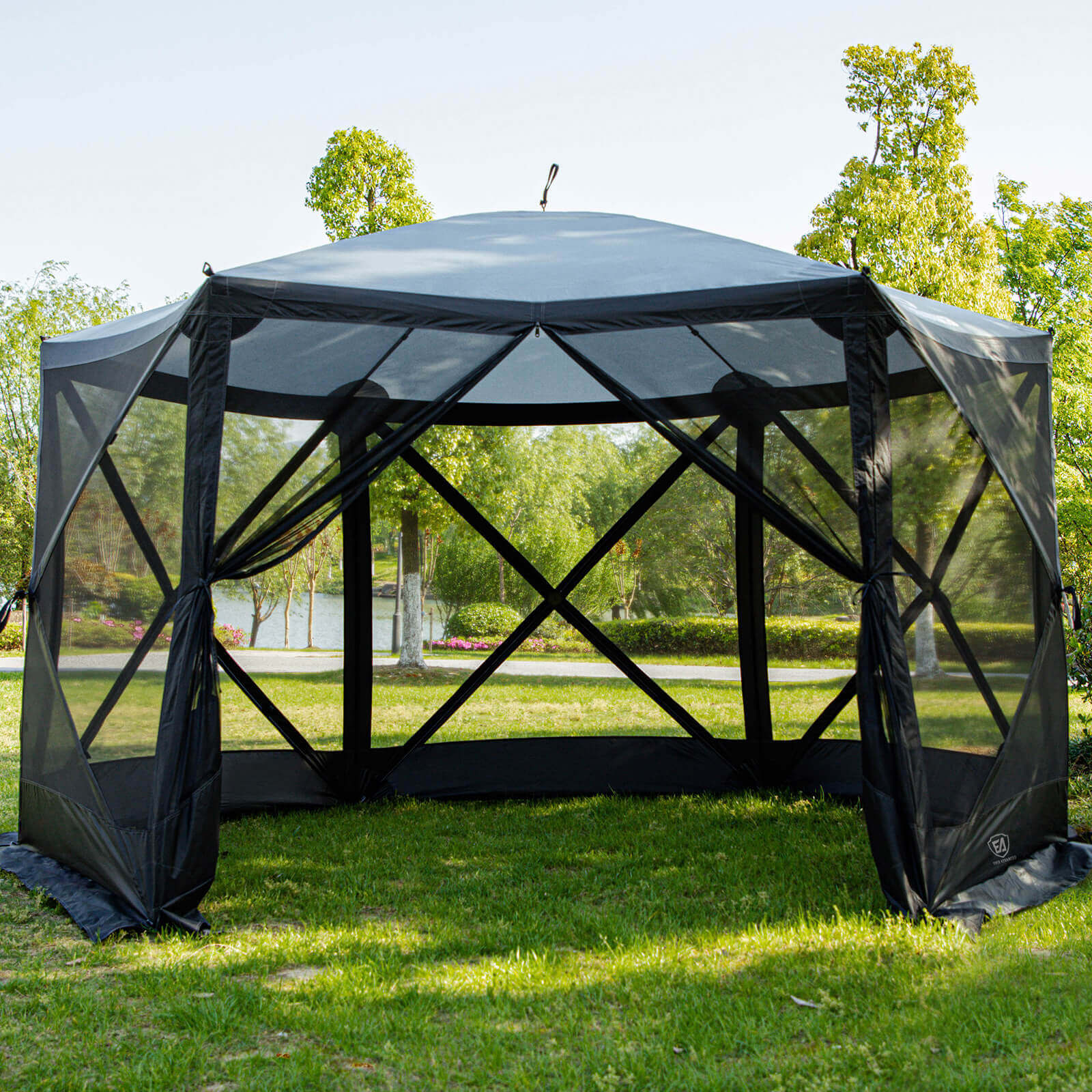 EVER ADVANCED Pop Up Gazebo 11.5' x 10' - Portal Outdoors