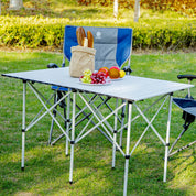 EVER ADVANCED Portable Roll - Up Camping Table - Portal Outdoors