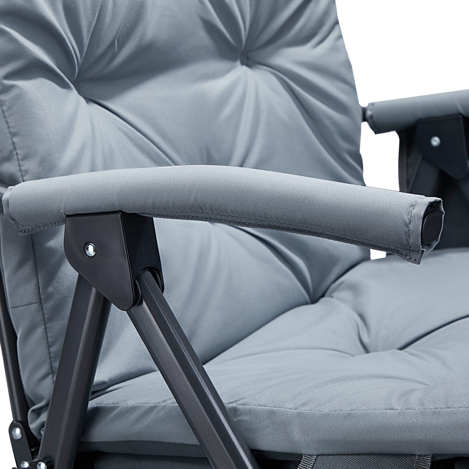 Foldable Padded Rocking Chair Folding Rocking Chair for Outdoor Camping Backyard | Portal Outdoors
