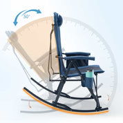 Portal Outdoors Portable Heated Rocking Camping Chair