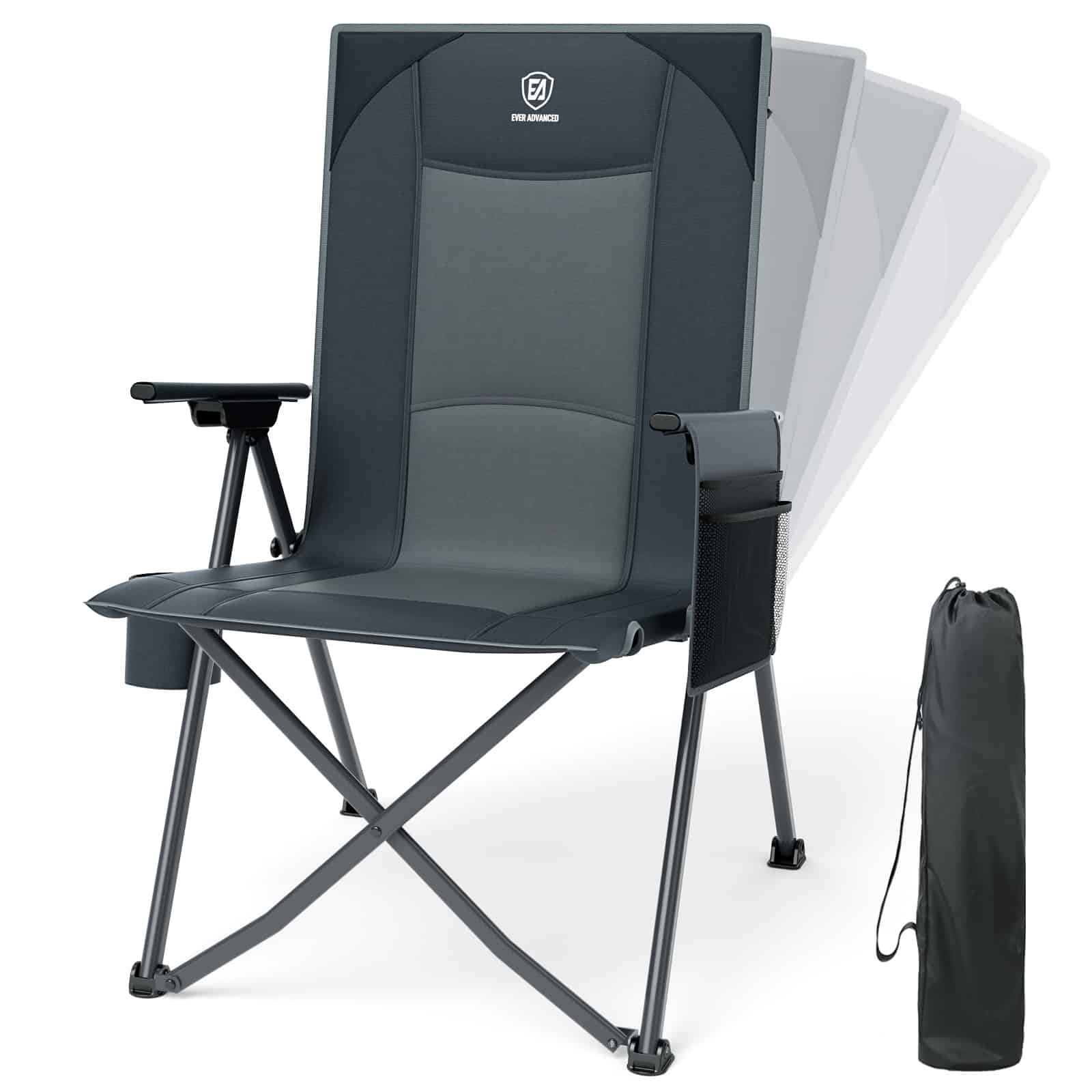EVER ADVANCED Reclining Camping Chairs - Portal Outdoors
