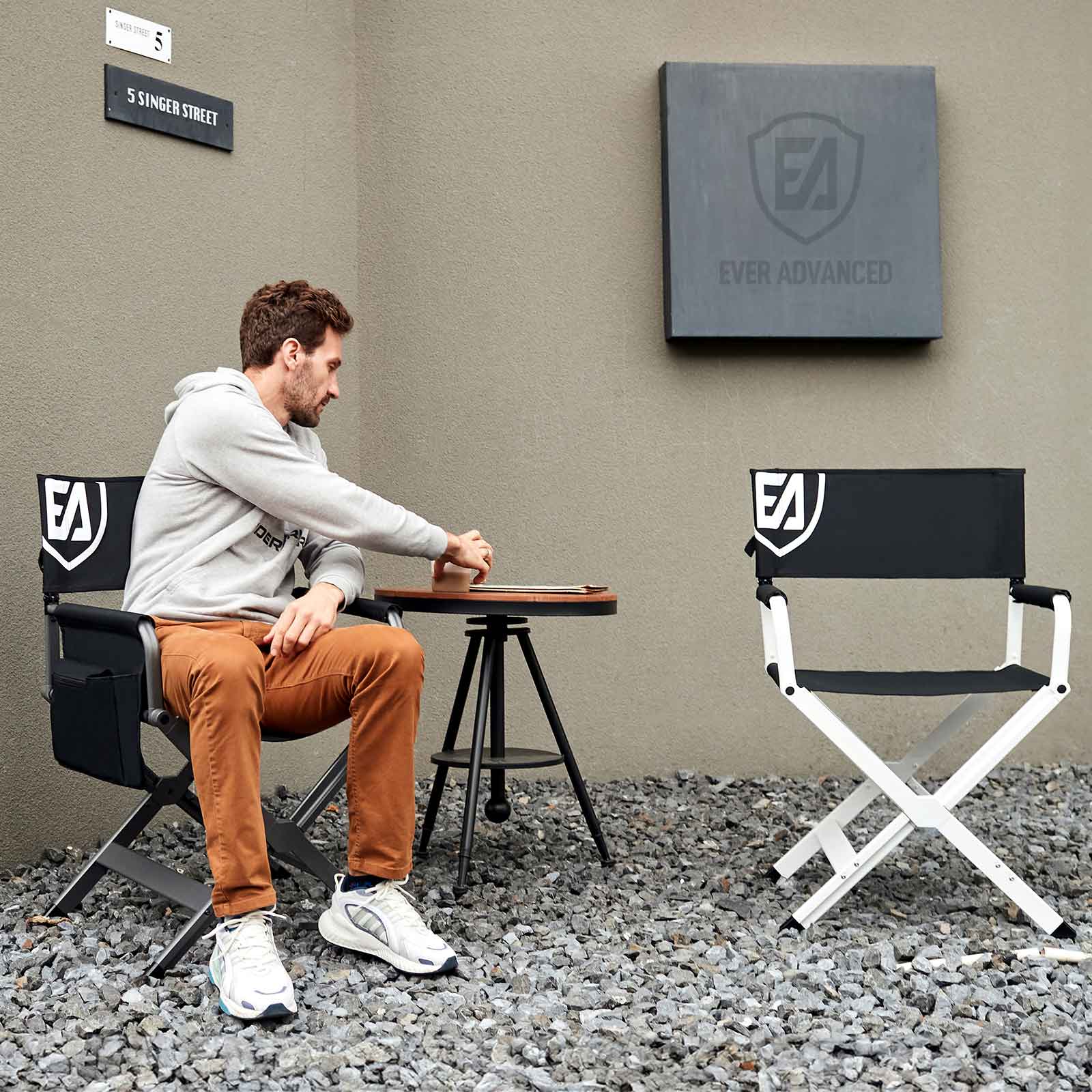 EVER ADVANCED ViviFold Aluminum Lightweight Directors Chair - Portal Outdoors