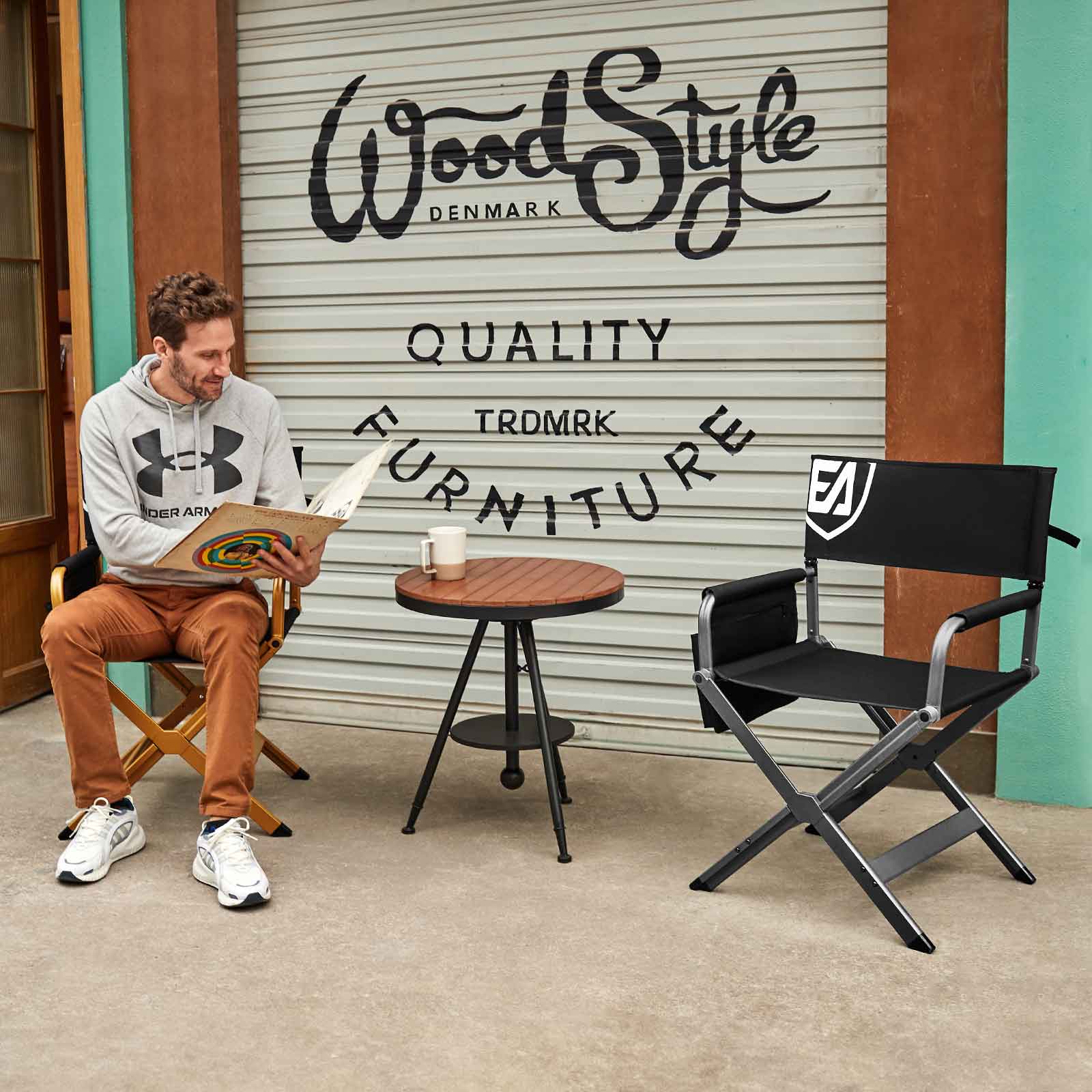 EVER ADVANCED ViviFold Aluminum Lightweight Directors Chair - Portal Outdoors