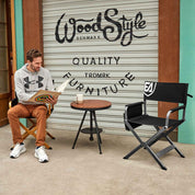 EVER ADVANCED ViviFold Aluminum Lightweight Directors Chair - Portal Outdoors