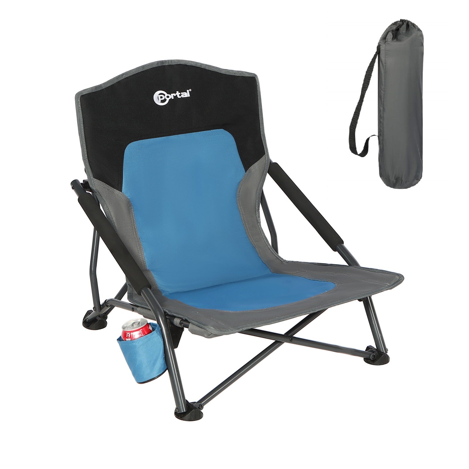 Outdoor Folding Chair | Lightweight, Compact, & Portable Design with  Storage Carry Bag | Quick Setup, Heavy Duty, & Comfortable Chair for  Camping