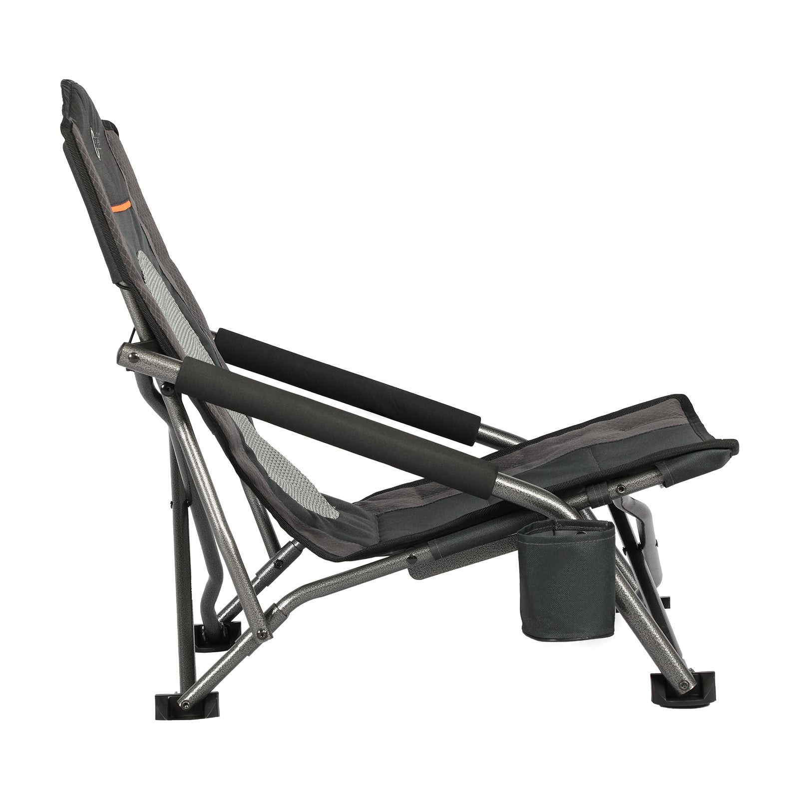 Low Small Beach Chair - Portal Outdoors - Black - Portal Outdoors Low Small Beach Chair