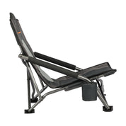 Low Small Beach Chair - Portal Outdoors - Black - Portal Outdoors Low Small Beach Chair