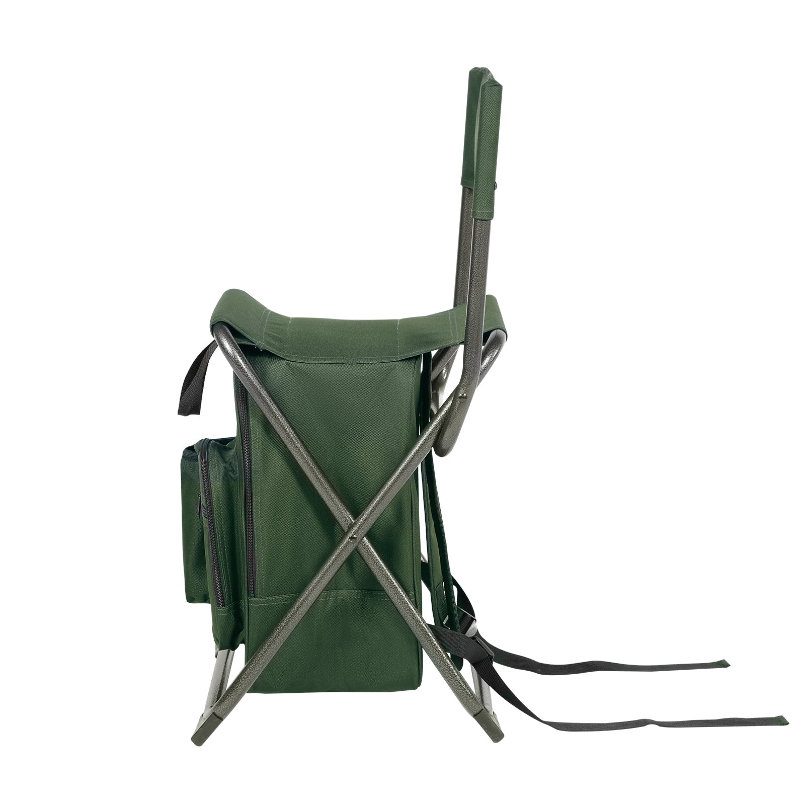 Best Backpack Cooler Chair | Portal Outdoors Olive Green