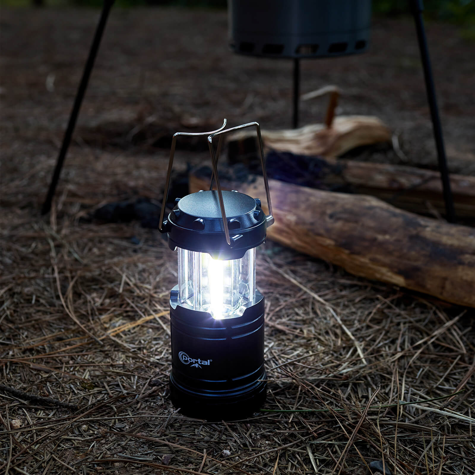 Outdoor COB Camping Lantern Retro Campsite Light Portable LED Emergency Lamp  Atmosphere Gas Light for Garden Yard Camping Lights