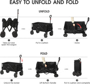 All Terrain Folding Wagon - Portal Outdoors