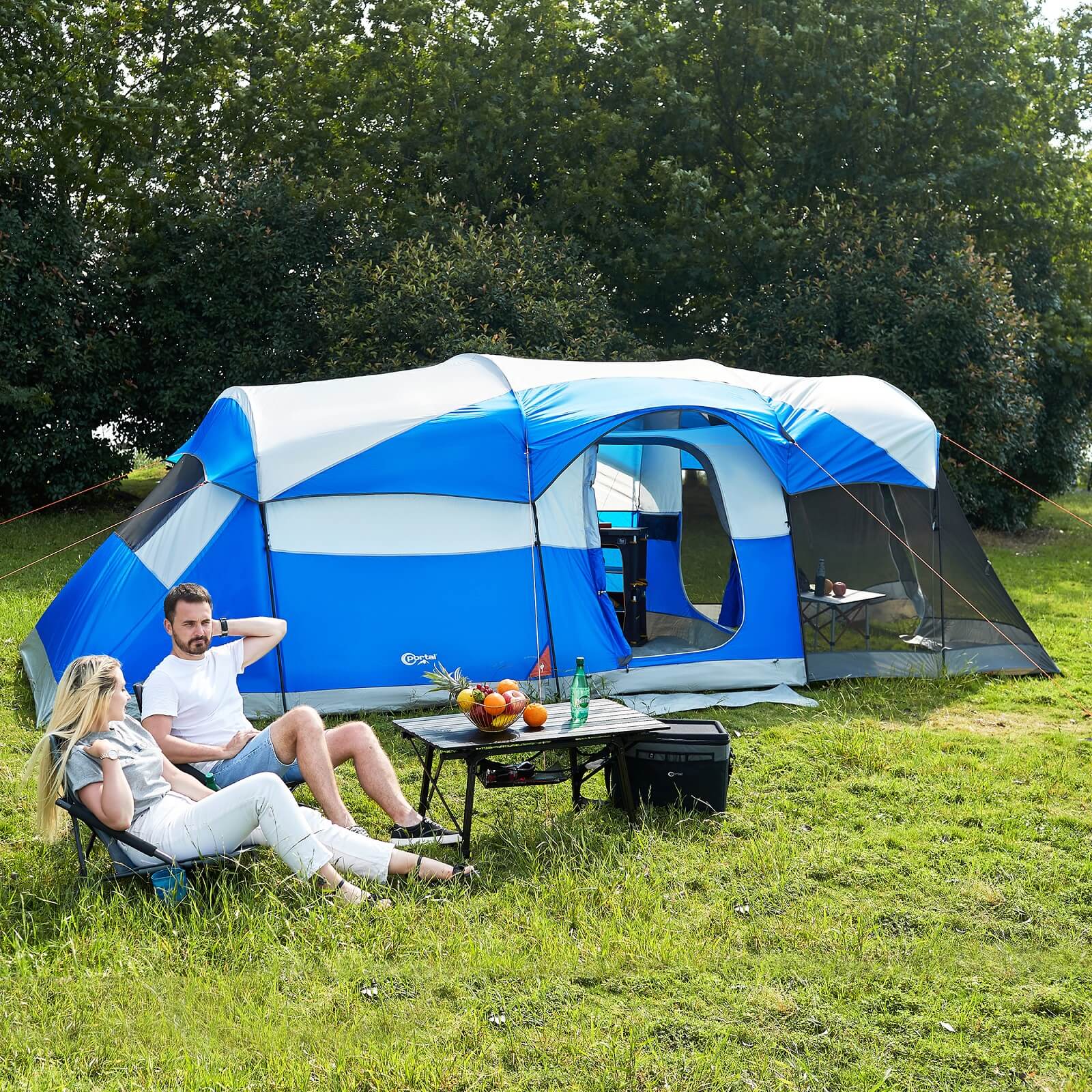 Family Camping Tent with Screen Porch - Portal Outdoors