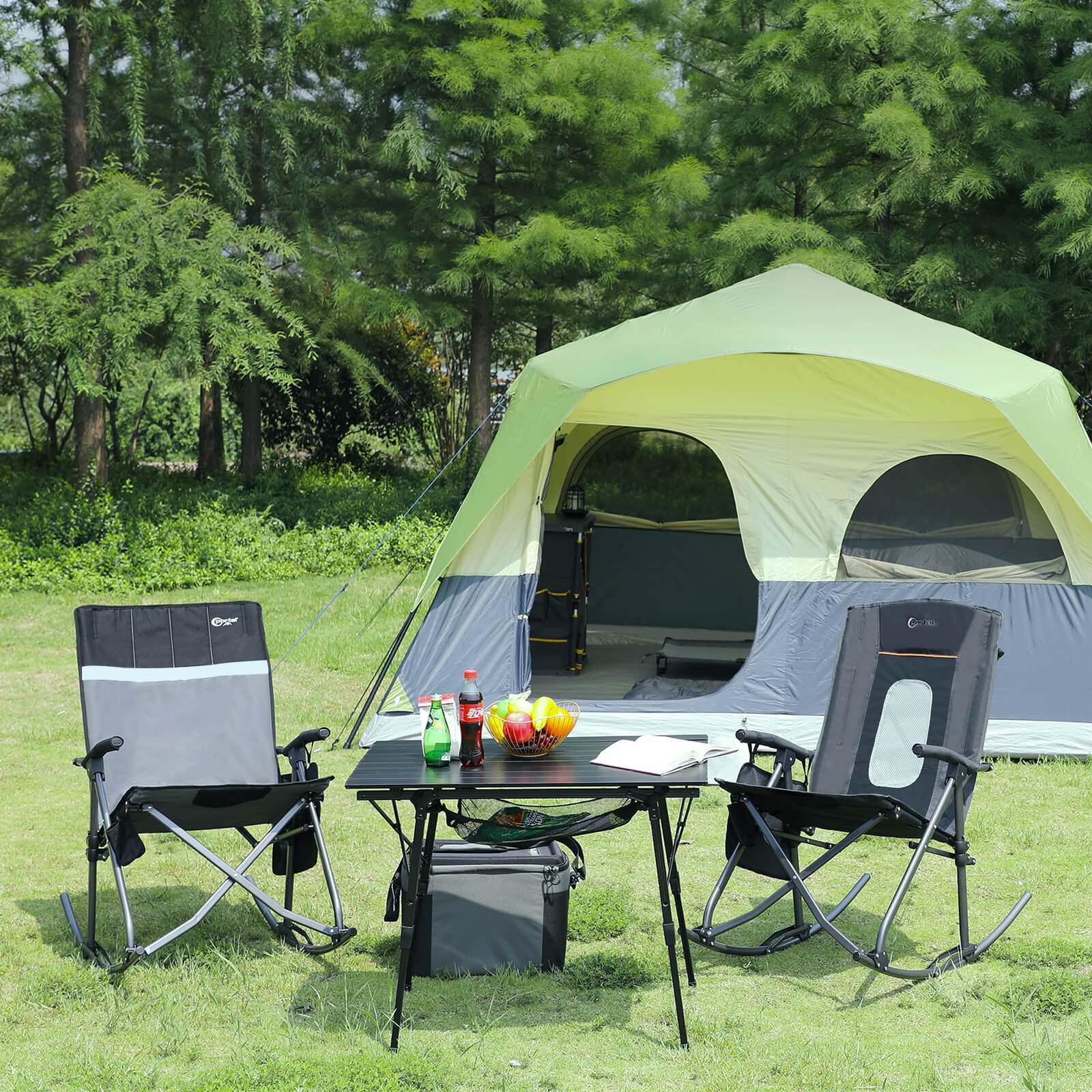 Oversized Folding Camping Rocker Portal Outdoors