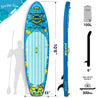 Portal Outdoors Divine Sun Inflatable Stand Up Paddle Board 10'6"x33"x6"