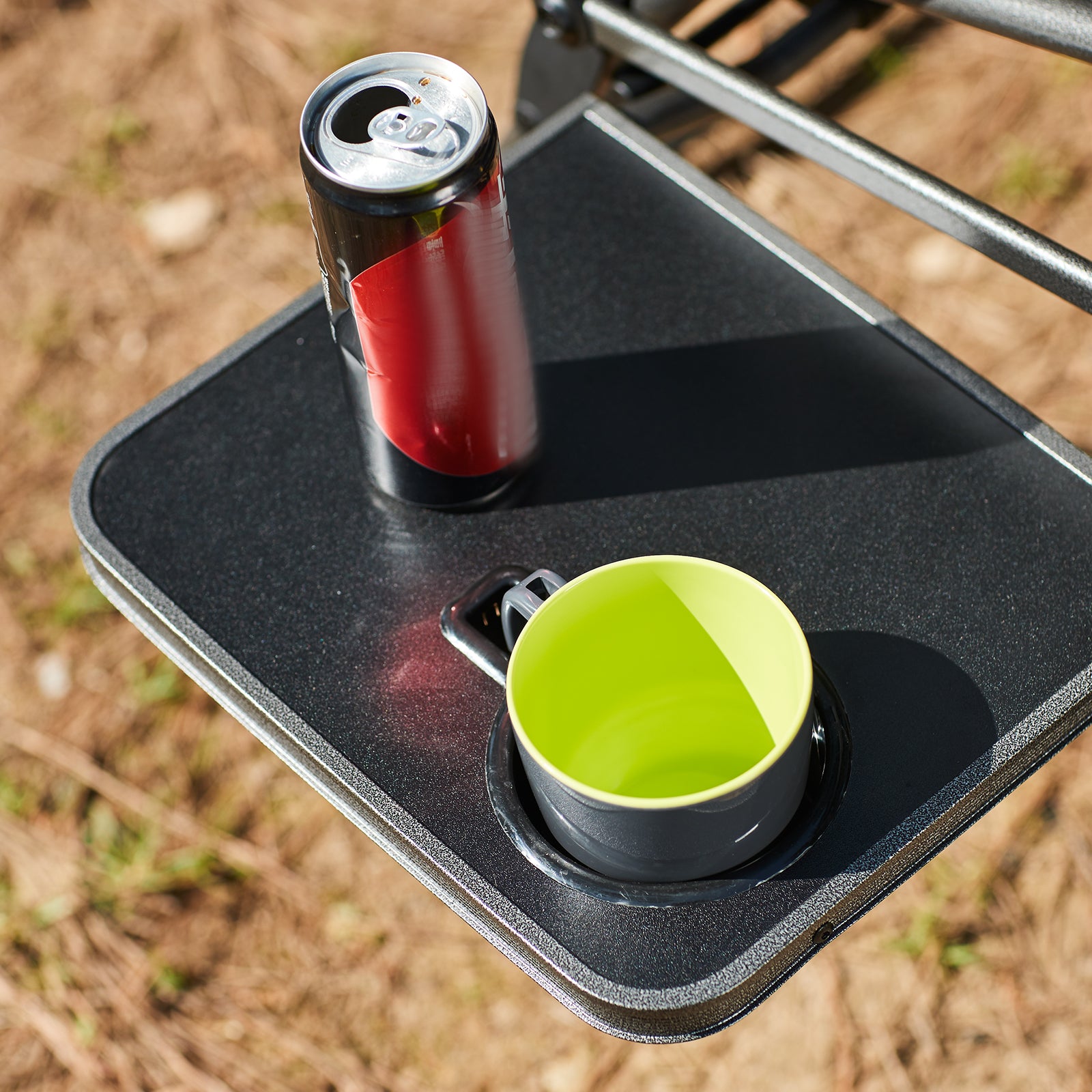 Aluminum zero top gravity lounger
