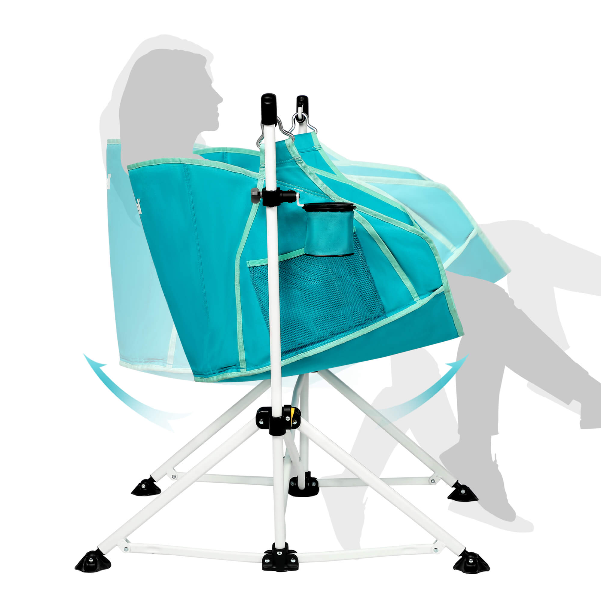 Swinging Hammock Chair With Stand - Portal Outdoors