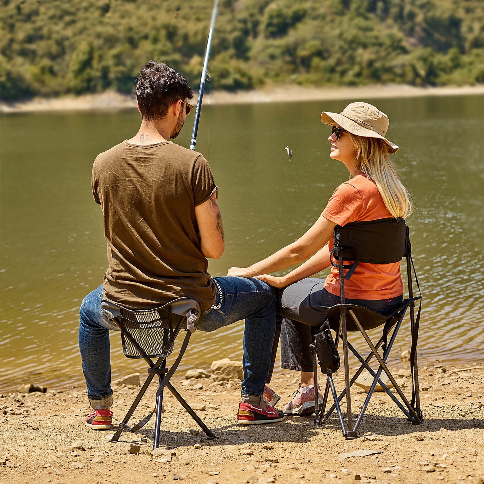 Oversized Triple Chair | Portal Outdoors Black